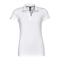 POLO SRA M/M PATRIOT WOMEN BRANCO/PRETO